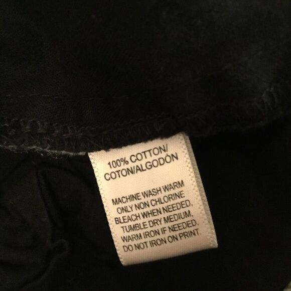 NWOT. Loft Women’s Sz 6 Black Cotton Shorts - Picture 7 of 7